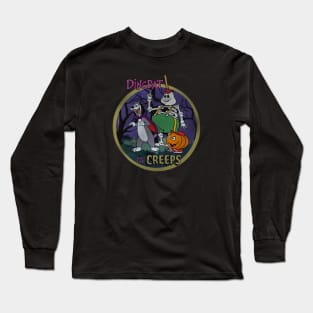 Creepy Retro Cartoon Group Long Sleeve T-Shirt